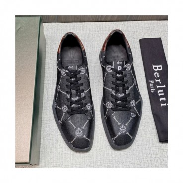 Berluti 2020 Men's Leather Sneakers - 벨루티 2020 남성용 레더 스니커즈, Size(240