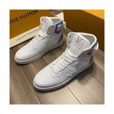 Louis Vuitton 2020 Men's Leather Sneakers - 루이비통 2020 남성용 레더 스니커즈 , LOUS1375, Size(240