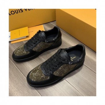 Louis Vuitton 2020 Men's Leather Sneakers - 루이비통 2020 남성용 레더 스니커즈 , LOUS1371, Size(240