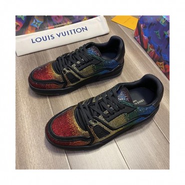 Louis Vuitton 2020 Men's Leather Sneakers - 루이비통 2020 남성용 레더 스니커즈 , LOUS1368, Size(240