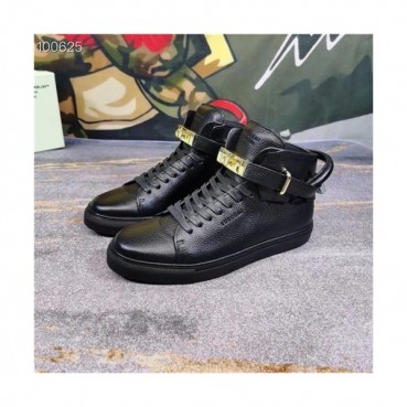 Buscemi 2020 Men's Leather Sneakers - 부세미 2020 남성용 레더 스니커즈 , BUSS0033, Size(240