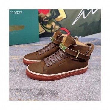 Buscemi 2020 Men's Leather Sneakers - 부세미 2020 남성용 레더 스니커즈 , BUSS0029, Size(240