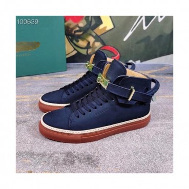 Buscemi 2020 Men's Leather Sneakers - 부세미 2020 남성용 레더 스니커즈 , BUSS0028, Size(240