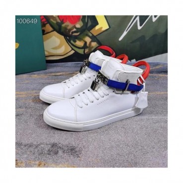 Buscemi 2020 Men's Leather Sneakers - 부세미 2020 남성용 레더 스니커즈 , BUSS0026, Size(240