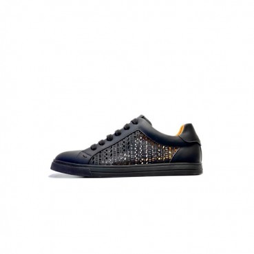 Fendi 2020 Mens Leather Sneakers -  펜디 2020 남성용 레더 스니커즈 FENS0339,Size(240 