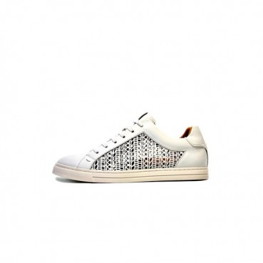 Fendi 2020 Mens Leather Sneakers -  펜디 2020 남성용 레더 스니커즈 FENS0338,Size(240 