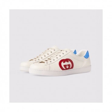 Gucci 2020 Mm / Wm Leather Sneakers -  구찌 2020 남여공용 레더 스니커즈 GUCS1199,Size(225 