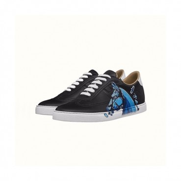 Hermes 2020 Mens Leather Sneakers - 에르메스 2020 남성용 레더 스니커즈 HERS0337,Size(240 