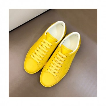 Gucci 2020 Mm / Wm Leather Sneakers -  구찌 2020 남여공용 레더 스니커즈 GUCS1195,Size(225 