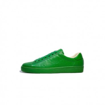 Gucci 2020 Mm / Wm Leather Sneakers -  구찌 2020 남여공용 레더 스니커즈 GUCS1192,Size(225 