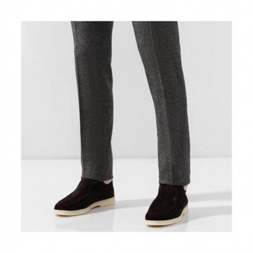 Loro Piana 2020 Mens Suede Sneakers - 로로피아나 2020 남성용 스웨이드 스니커즈 LOROS0050.Size(245 