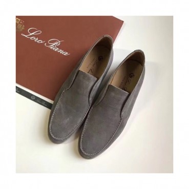 Loro Piana 2020 Mens Suede Sneakers - 로로피아나 2020 남성용 스웨이드 스니커즈 LOROS0040.Size(245 