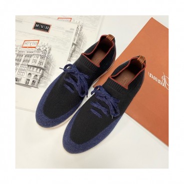 Loro Piana 2020 Mens Cashimere Sneakers - 로로피아나 2020 남성용 캐시미어 스니커즈 LOROS0013.Size(245 