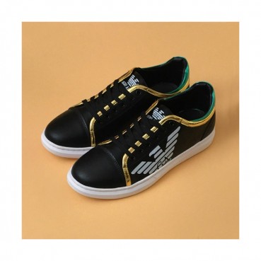 [업 신상]Armani 2020 Mens Leather Sneakers -  알마니 2020 남성용 레더 스니커즈 ARMS0340,Size(240 