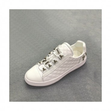 Philipp Plein 2020 Mens Leather Sneakers - 필립플레인 2020 남성용 레더 스니커즈 PPS0250,Size(240 