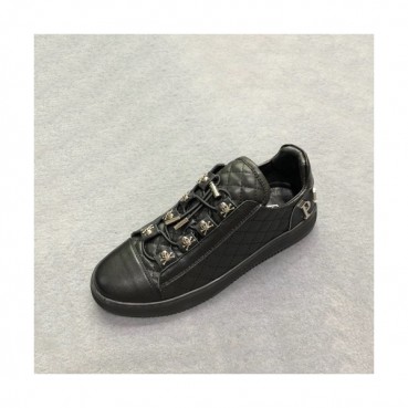 Philipp Plein 2020 Mens Leather Sneakers - 필립플레인 2020 남성용 레더 스니커즈 PPS0247,Size(240 
