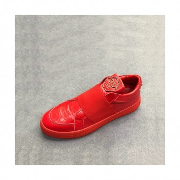 Philipp Plein 2020 Mens Leather Sneakers - 필립플레인 2020 남성용 레더 스니커즈 PPS0240,Size(240 