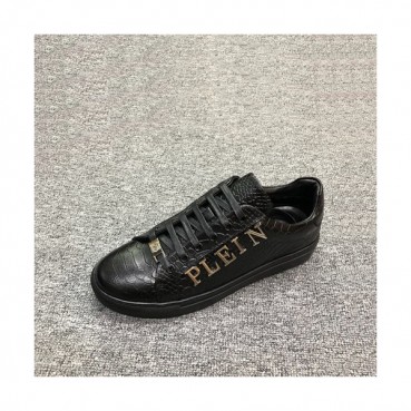 Philipp Plein 2020 Mens Leather Sneakers - 필립플레인 2020 남성용 레더 스니커즈 PPS0237,Size(240 
