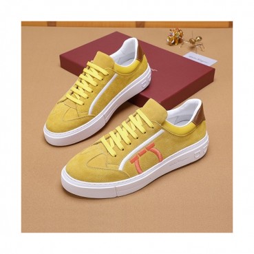 Ferragamo 2020 Mens Leather Sneakers - 페라가모 2020 남성용 레더 스니커즈, FGMS0377,Size(240 