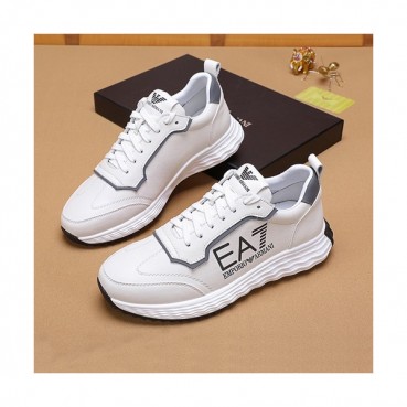 Armani 2020 Mens Leather Sneakers  - 알마니 2020 남성용 레더 스니커즈 ARMS0332,Size(240 