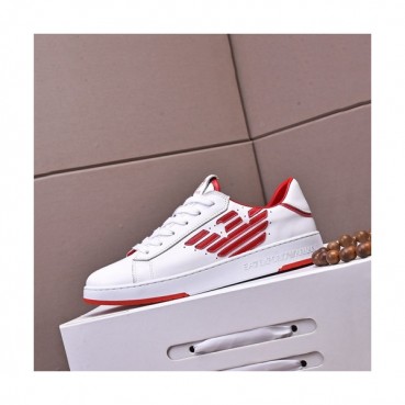 Armani 2020 Mens Leather Sneakers  - 알마니 2020 남성용 레더 스니커즈 ARMS0317,Size(240 
