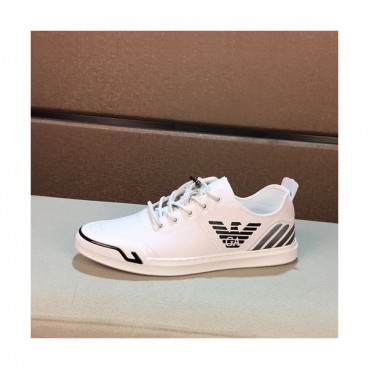 Armani 2020 Mens Leather Sneakers  - 알마니 2020 남성용 레더 스니커즈 ARMS0307,Size(245 
