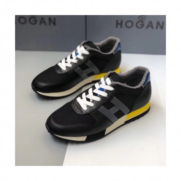 Hogan 2020 Mens Leather Sneakers - 호간 2020 남성용 레더 스니커즈 HOGS0045,Size(245 