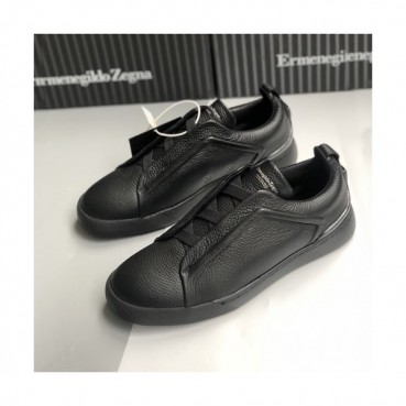 Ermenegildo Zegna  2020 Mens Leather Sneakers - 에르메넬질도 제냐 2020 남성용 레더 스니커즈 ZEGS0034.Size(245 