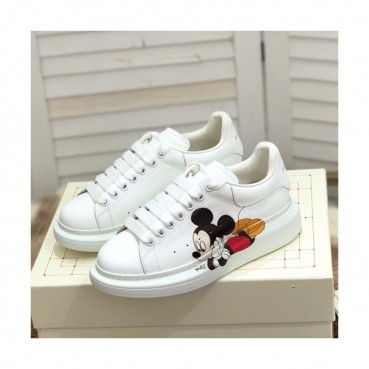 Alexander McQueen 2020 Mm/Wm Leather Sneakers - 알렉산더맥퀸 2020 남여공용 레더 스니커즈 AMQS0133,Size(225 