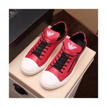 Armani 2020 Mens Leather Sneakers  - 알마니 2020 남성용 레더 스니커즈 ARMS0300,Size(240 
