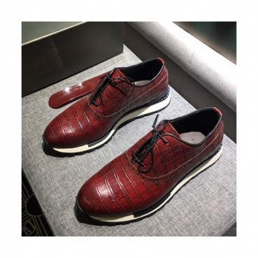Berluti 2020 Mens Leather Sneakers -  벨루티 2020 남성용 레더 스니커즈 BERTS0082.Size(245 