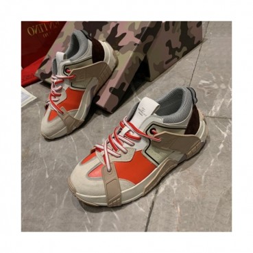 Valentino 2020 Mm / Wm Leather Sneakers - 발렌티노 2020 남여공용 레더 스니커즈,VTS0196,Size(225 