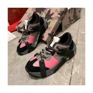 Valentino 2020 Mm / Wm Leather Sneakers - 발렌티노 2020 남여공용 레더 스니커즈,VTS0195,Size(225 
