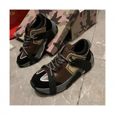 Valentino 2020 Mm / Wm Leather Sneakers - 발렌티노 2020 남여공용 레더 스니커즈,VTS0192,Size(225 