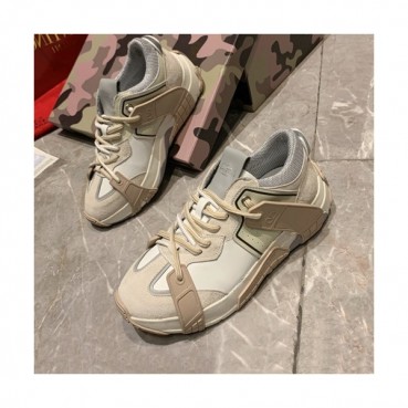 Valentino 2020 Mm / Wm Leather Sneakers - 발렌티노 2020 남여공용 레더 스니커즈,VTS0191,Size(225 