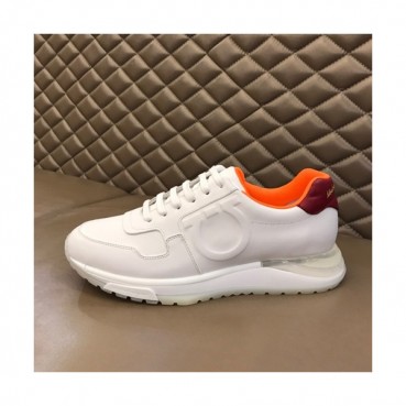 Ferragamo  2020 Mens Leather Sneakers - 페라가모 2020 남성용  레더 스니커즈 FGMS0350,Size(240 
