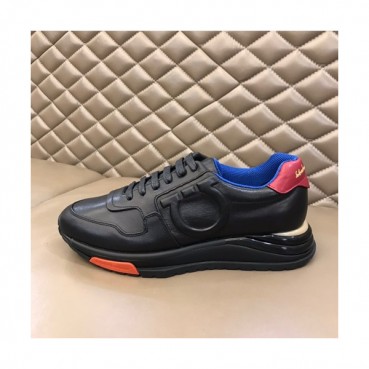 Ferragamo  2020 Mens Leather Sneakers - 페라가모 2020 남성용  레더 스니커즈 FGMS0349,Size(240 