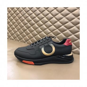 Ferragamo  2020 Mens Leather Sneakers - 페라가모 2020 남성용  레더 스니커즈 FGMS0348,Size(240 