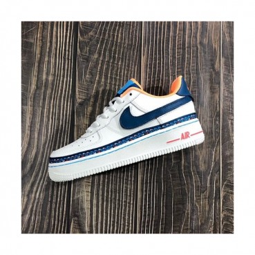 [매장판]Nike 2020  Air Force 1 Ladies Leather Sneakers - 나이키 2020 에어 포스 1 여성용  레더 스니커즈 , NIKS0309.Size(230 