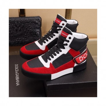 Dolce&Gabbana 2020 Mens Leather Sneakers  - 돌체앤가바나 2020 남성용 레더 스니커즈 DGS0181,Size(240 