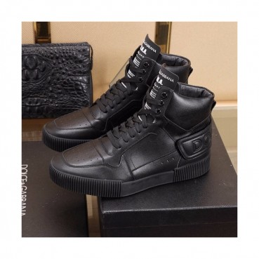 Dolce&Gabbana 2020 Mens Leather Sneakers  - 돌체앤가바나 2020 남성용 레더 스니커즈 DGS0180,Size(240 