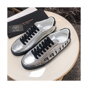 Philipp Plein 2020 Mens Leather Sneakers - 필립플레인 2020 남성용 레더 스니커즈 PPS0218,Size(240 