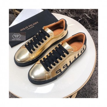 Philipp Plein 2020 Mens Leather Sneakers - 필립플레인 2020 남성용 레더 스니커즈 PPS0217,Size(240 