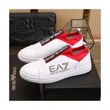 Armani 2020 Mens Leather Sneakers  - 알마니 2020 남성용 레더 스니커즈 ARMS0288,Size(240 