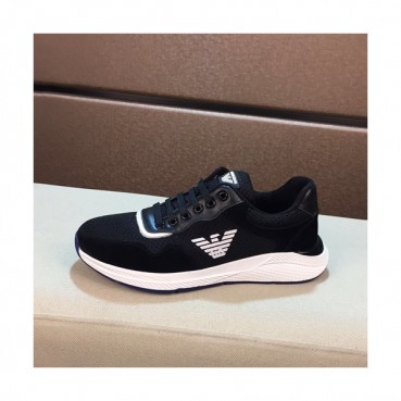 Armani 2020 Mens Leather Sneakers  - 알마니 2020 남성용 레더 스니커즈 ARMS0278,Size(240 