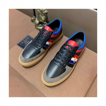 Gucci 2020 Mens Leather Sneakers - 구찌  2020 남성용 레더 스니커즈 GUCS0973,Size(240 