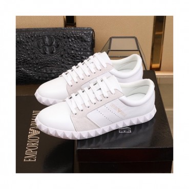 Armani 2020 Mens Leather Sneakers  - 알마니 2020 남성용 레더 스니커즈 ARMS0265,Size(240 