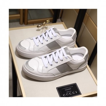 Gucci 2020 Mens Leather Sneakers - 구찌 2020 남성용 레더 스니커즈 GUCS0929,Size(240 