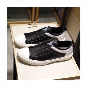 Armani 2020 Mens Leather Sneakers  - 알마니 2020 남성용 레더 스니커즈 ARMS0256,Size(240 