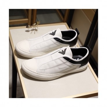 Armani 2020 Mens Leather Sneakers  - 알마니 2020 남성용 레더 스니커즈 ARMS0255,Size(240 